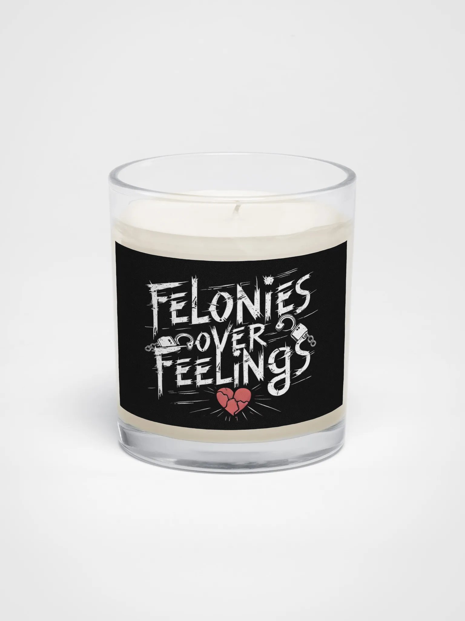 Felonies Over Feelings Candle product image (1)