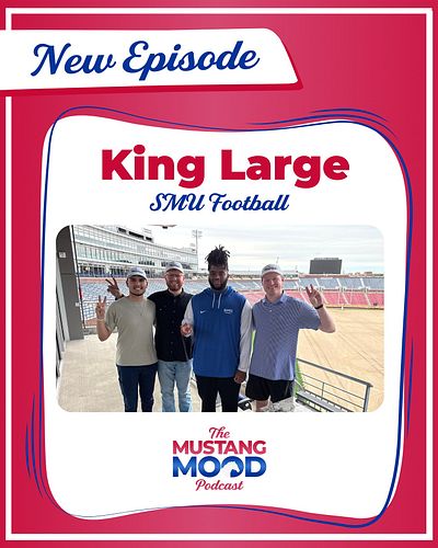King Large is back on the podcast! Episode available on all podcasting platforms and YouTube. Link in bio!