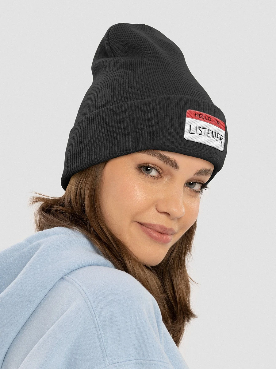 Hello, I'm Listener Beanie product image (7)