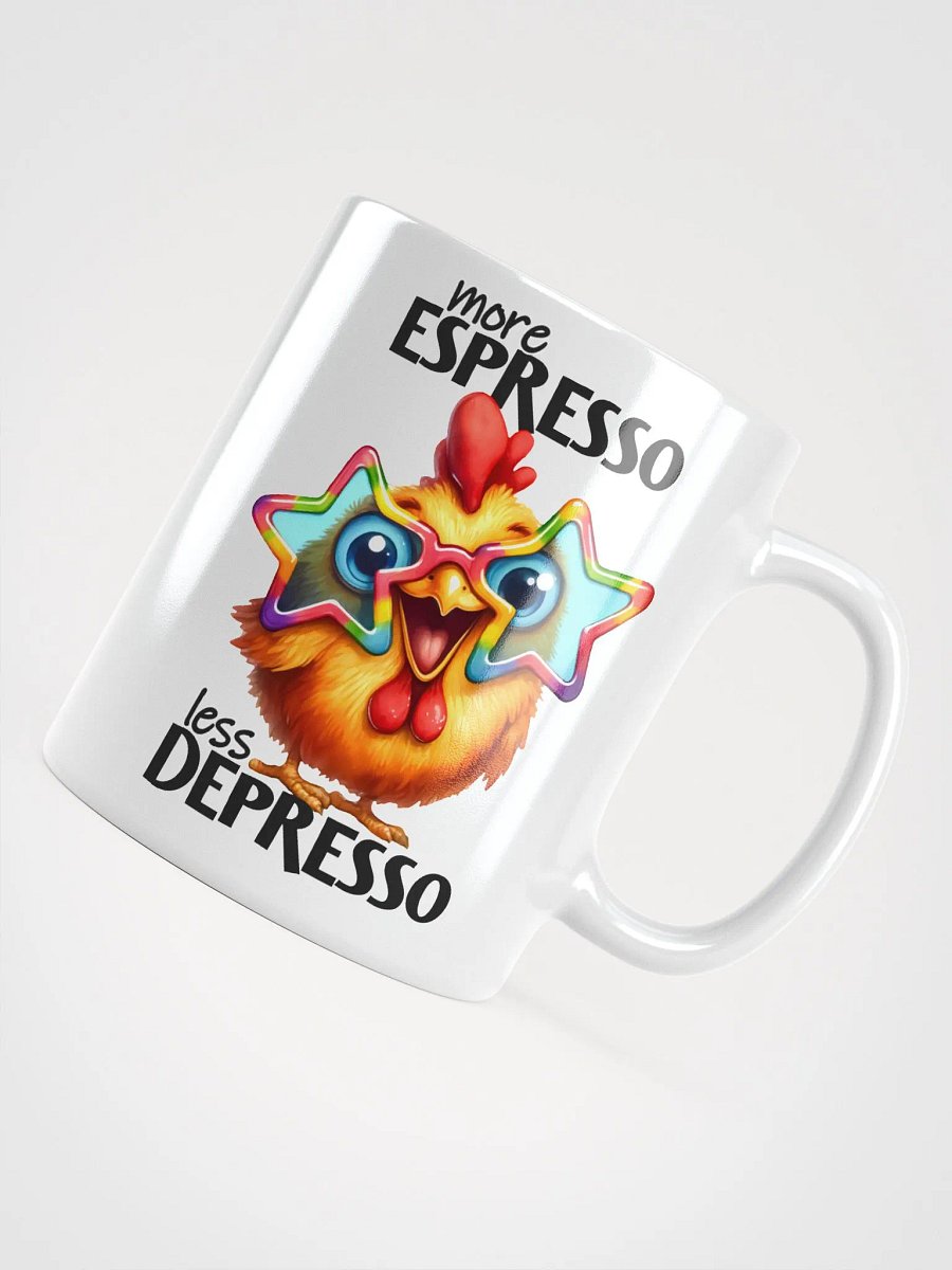 More Espresso, Less Depresso Fun Chicken Mug product image (4)