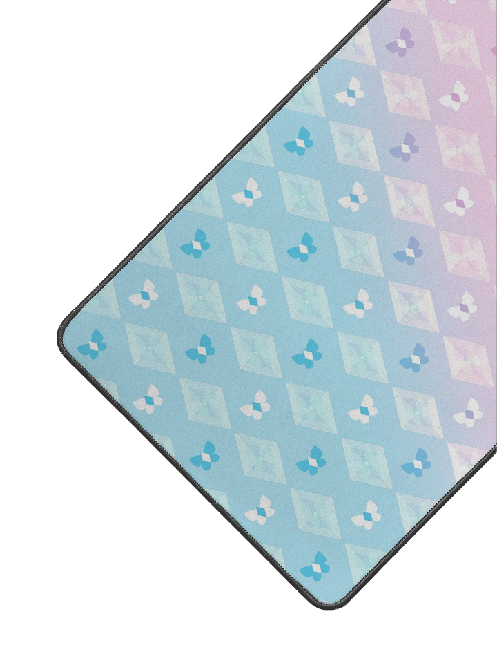 12 x 22 Desk Mat - AdarableKitten Crystal Butterflies product image (1)