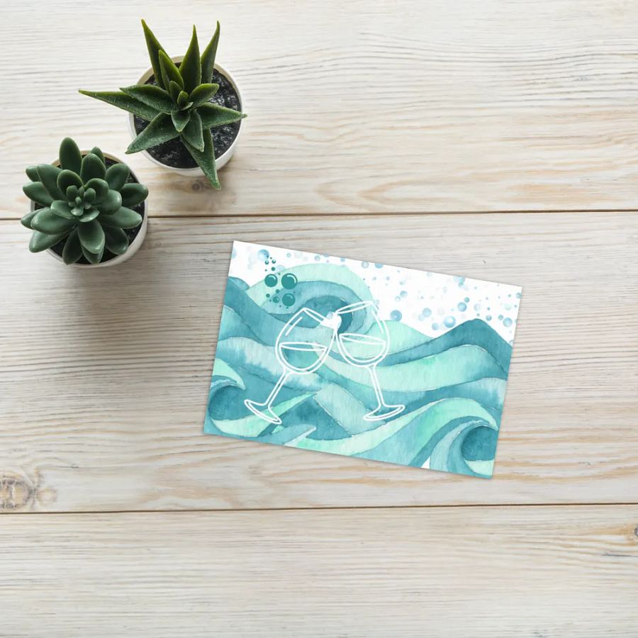 Ocean Toast Greeting Card for special celebrations product image (9)