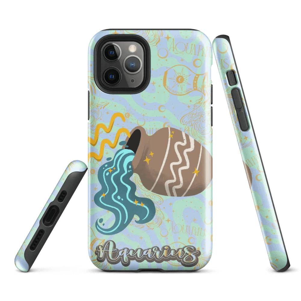 Aquarius Flow Tough iPhone® Case product image (1)