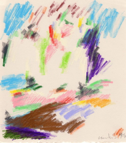 Woman Writing 6.17.88 print product image (1)
