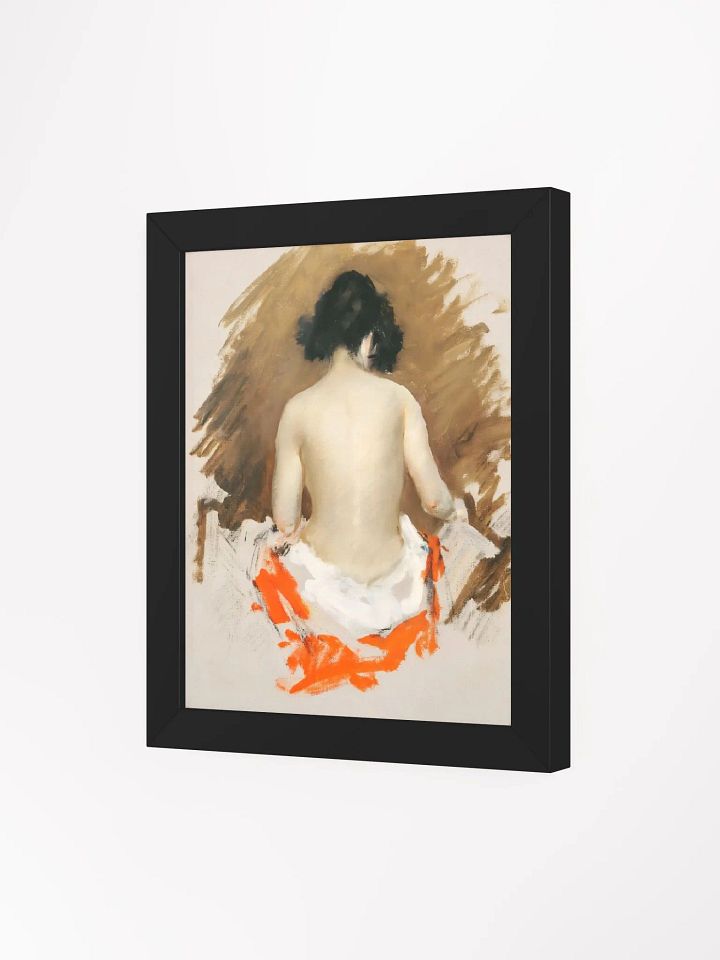 Japanese woman with a kimono, vintage product image (3)