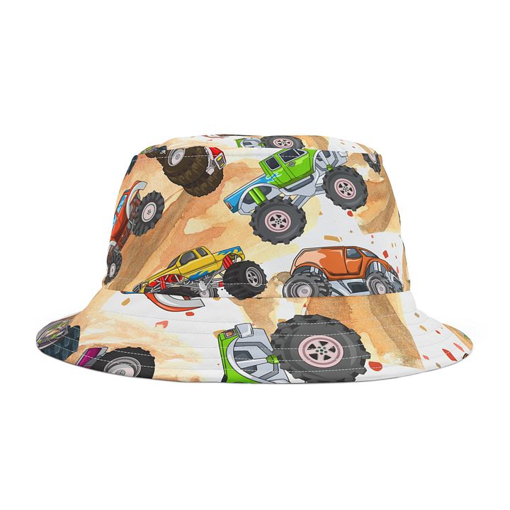 Monster Truck Jams Seamless Pattern product image (2)