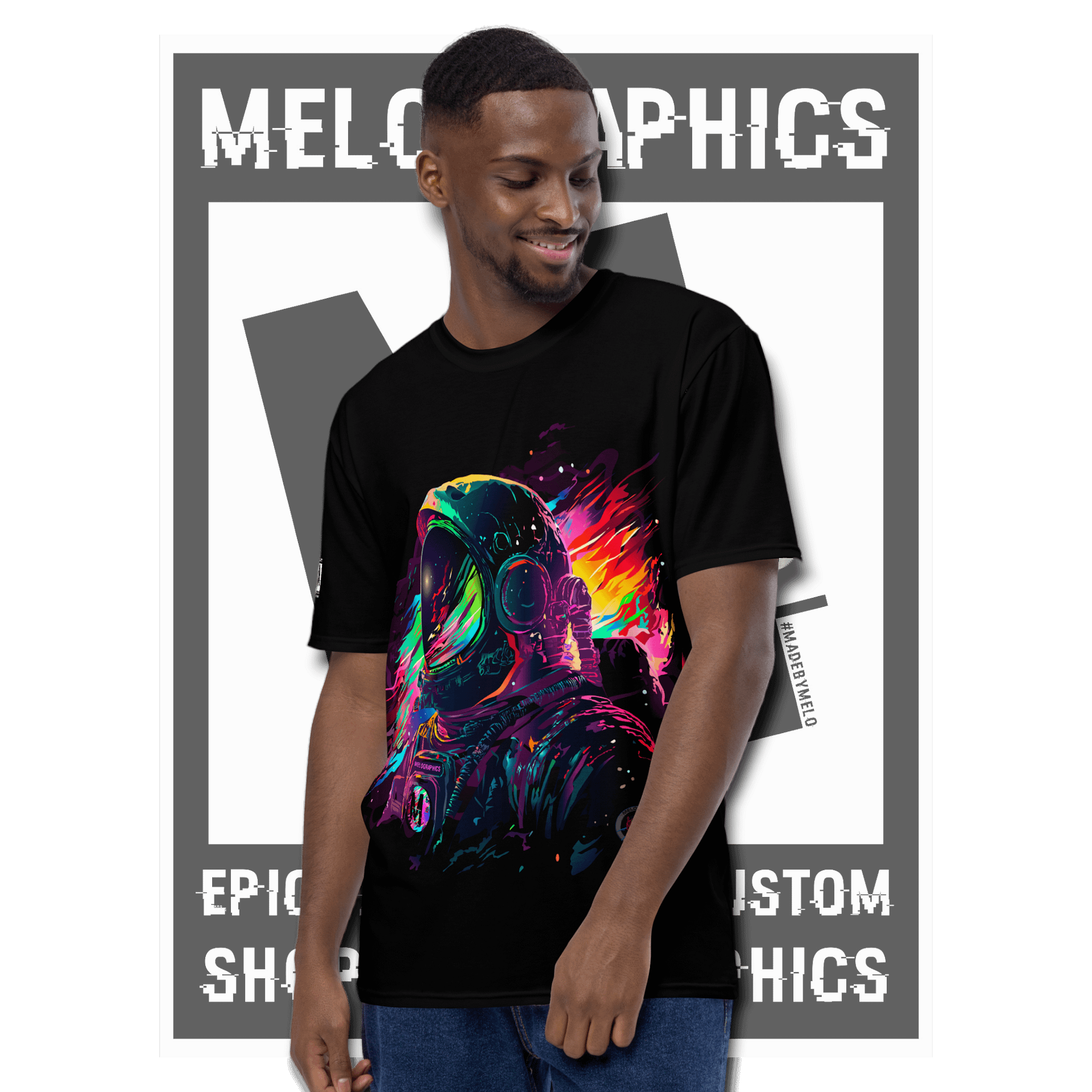 Creative Voyager: MELOGRAPHICS - Ultimate T-Shirt | #MadeByMELO product image (8)