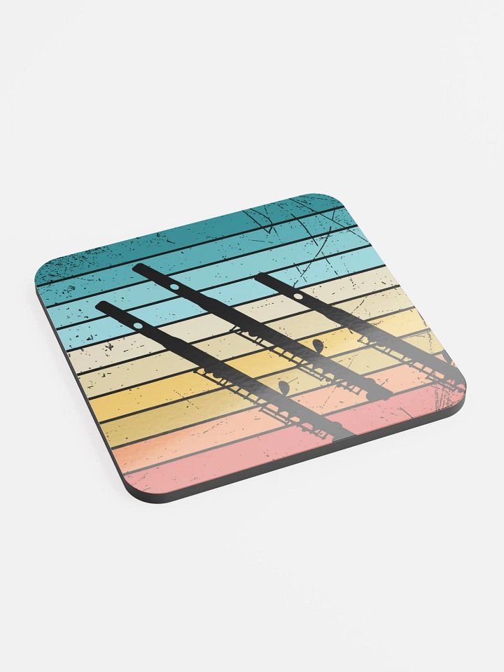 Retro Abstract Flute Coaster - Piccolo product image (2)
