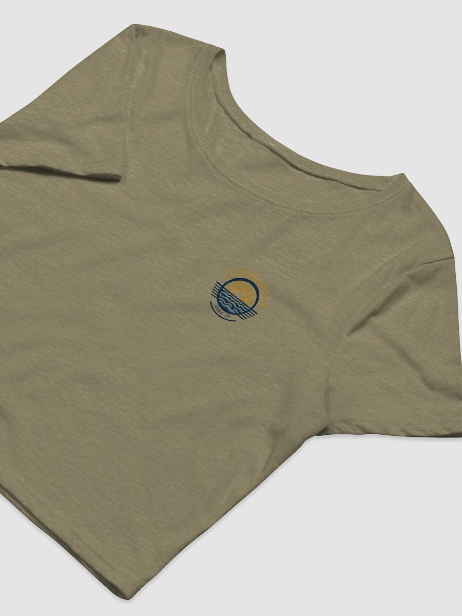 TUSD/CSEA Sun & Waves Women's Crop Tee product image (19)