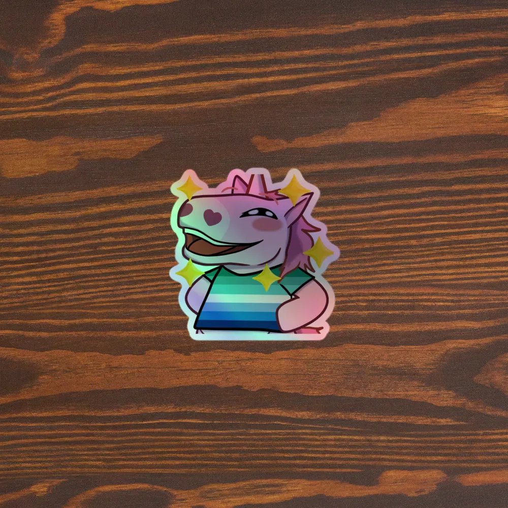 GAY Pride Holographic Sticker product image (5)
