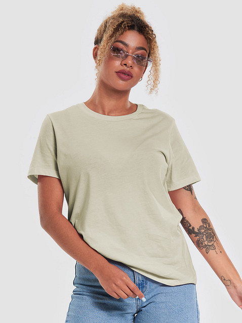 Photo showing Bella+Canvas Women's Supersoft Relaxed-fit T-Shirt