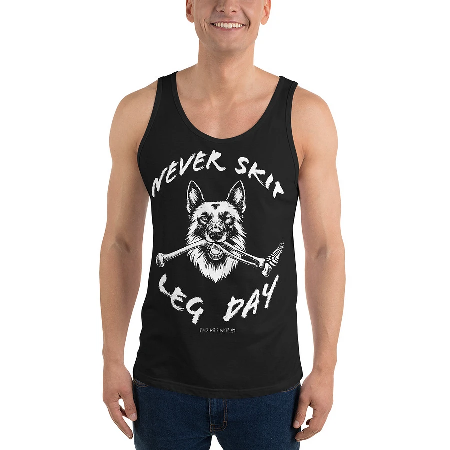 Never Skip Leg Day - Premium Unisex Tank Top product image (1)