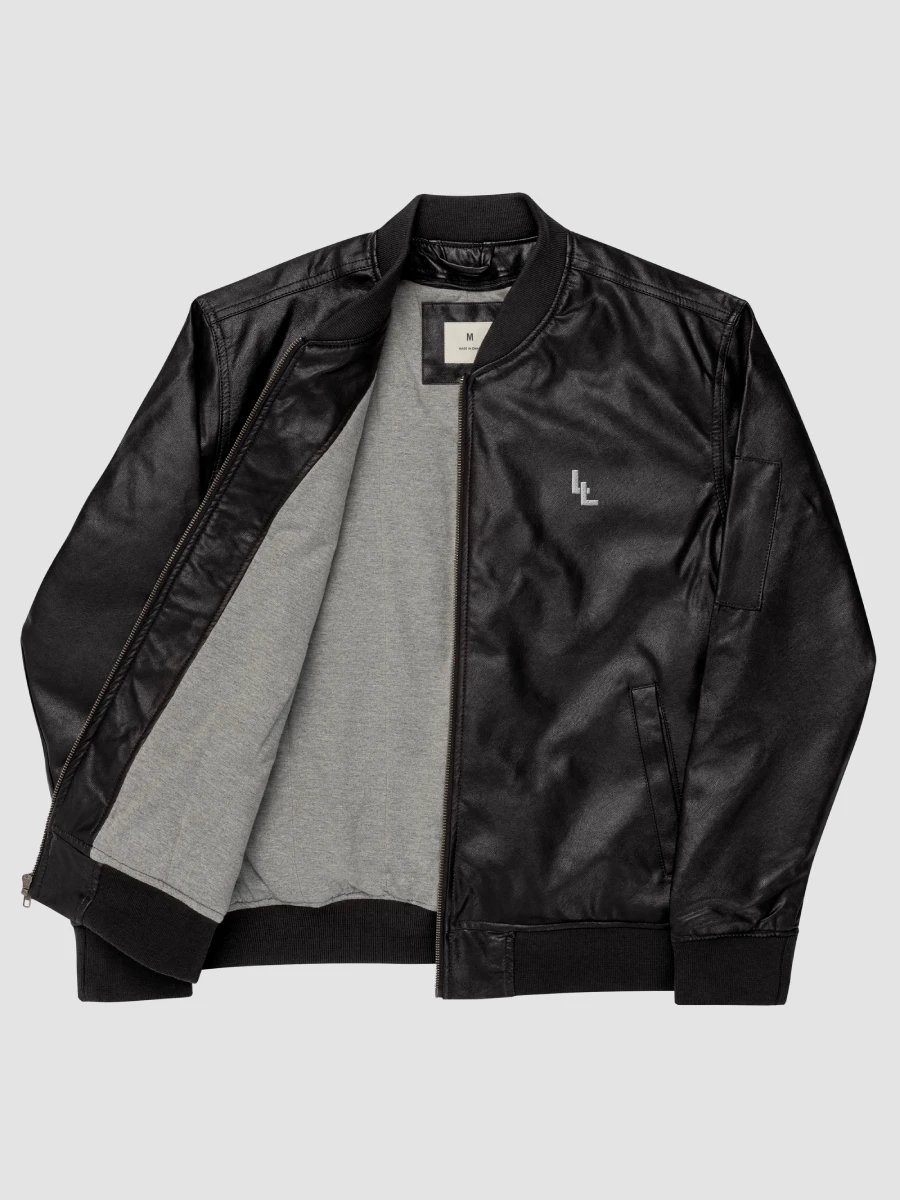 Limited Edition Lloyd Luther ™ High quality Faux Leather Bomber Jacket product image (7)