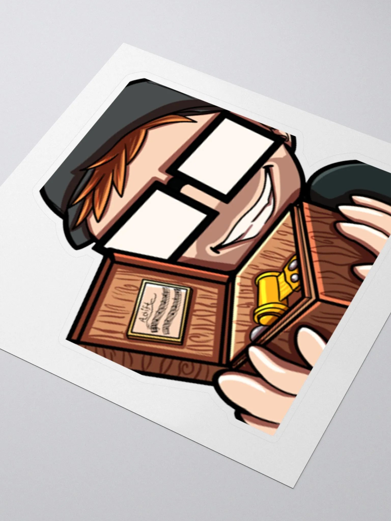 FlashForce Music Box Sticker product image (3)