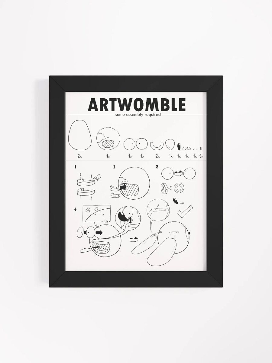 Artwomble SAR Framed Print product image (16)
