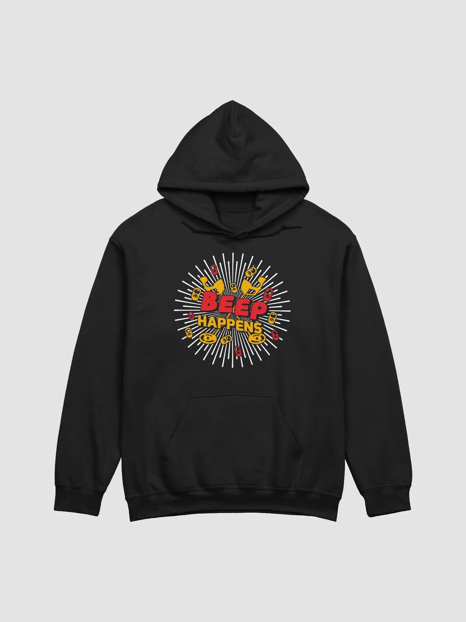BEEP HAPPENS - Pull Tab Explosion Unisex Hoodie product image (9)