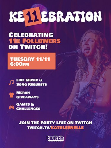 Celebrating 11k followers on Twitch and TikTok tomorrow at 6pm EDT on stream! Tune in for fun, games, & giveaways!! 

https:/...