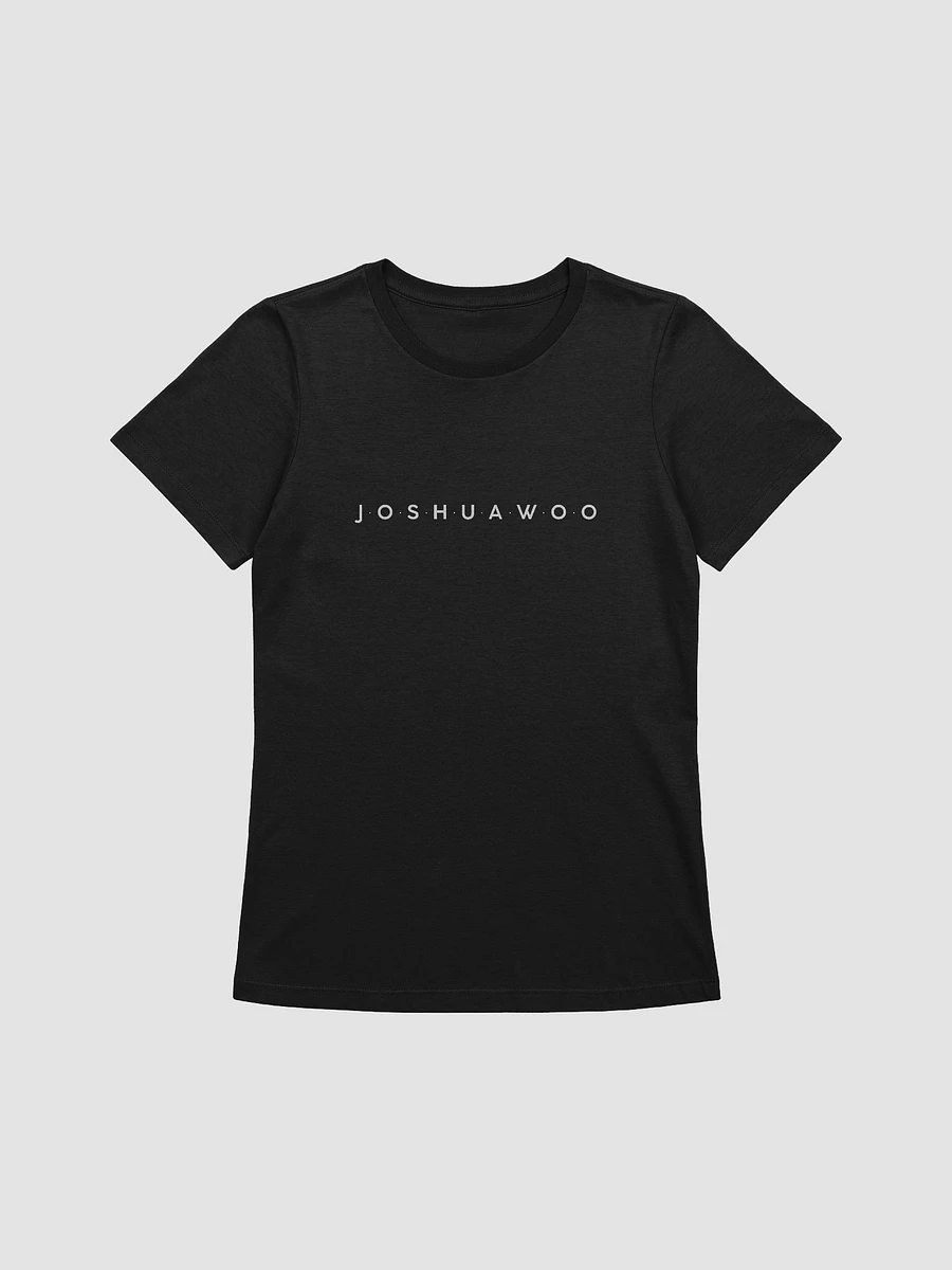 Joshua Woo Women's T-Shirt (White Logo) product image (1)