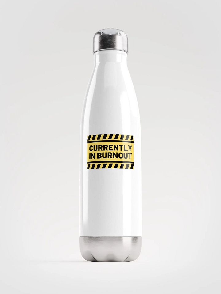CURRENTLY IN BURNOUT stainless steel water bottle product image (7)