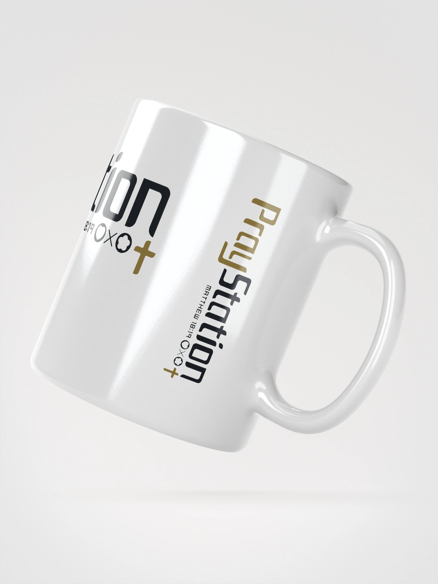 LXA PrayStation Mug - White | Love X Aloha - Faith Collection | Premium Christian Merch product image (6)