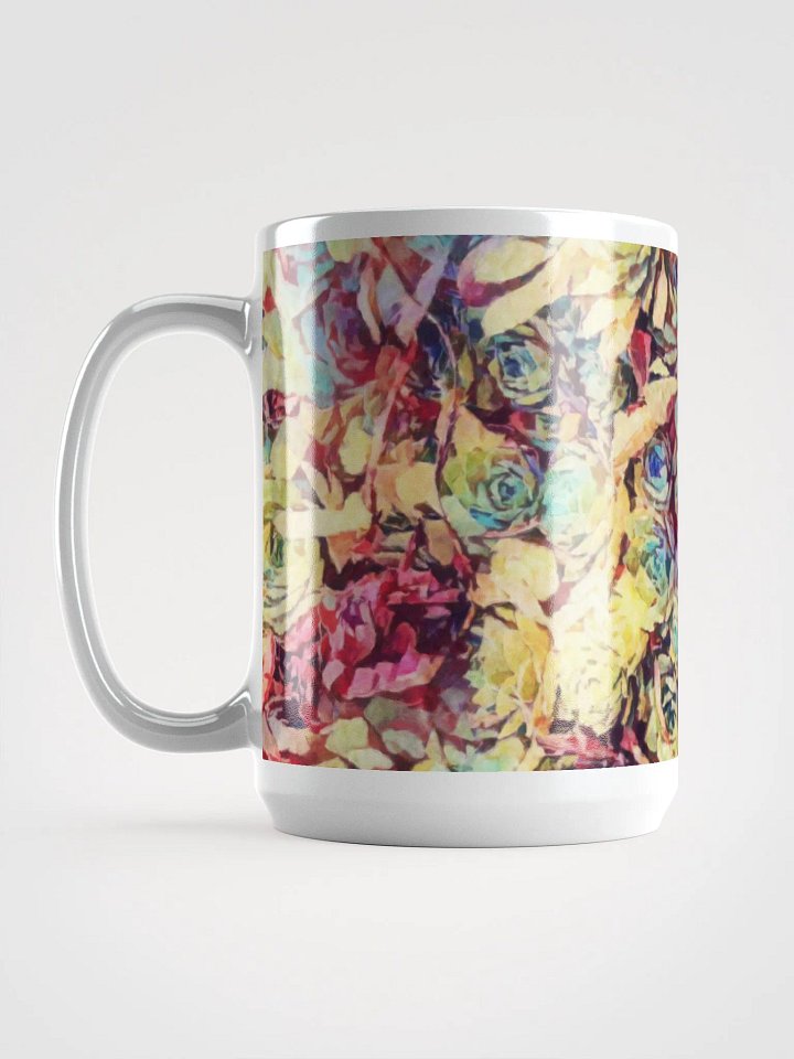 Abstract Graphic | White Coffee Mug | Symphony Succulent product image (1)
