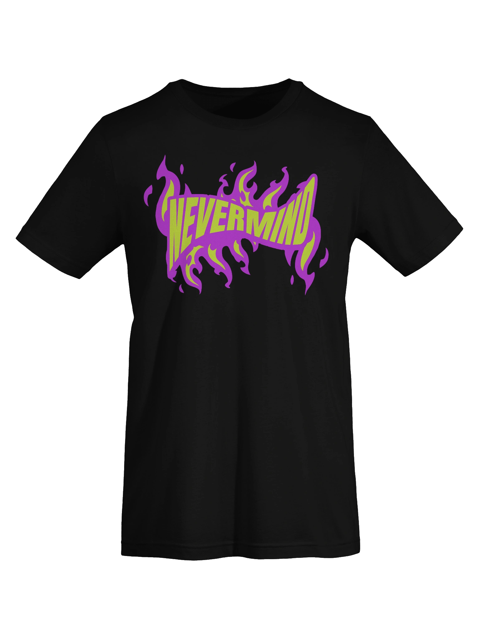 Nevermind Flame T-Shirt Urban Fashion Aesthetic Streetwear product image (55)