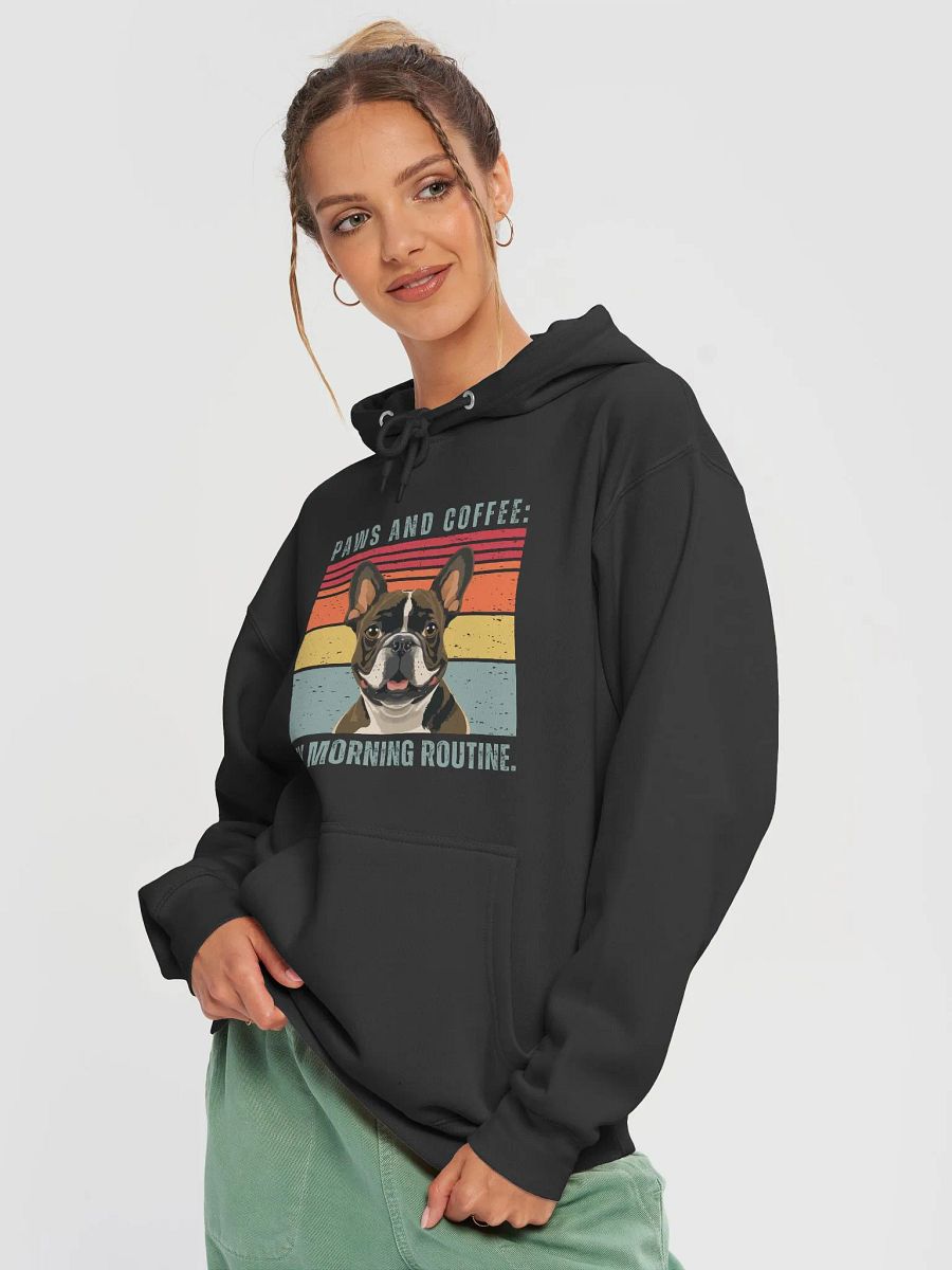 Paws and Coffee French Bulldog Hoodie product image (7)