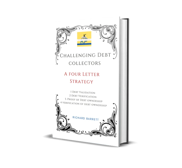 Challenging Debt Collectors: A Four Letters Strategy product image (1)