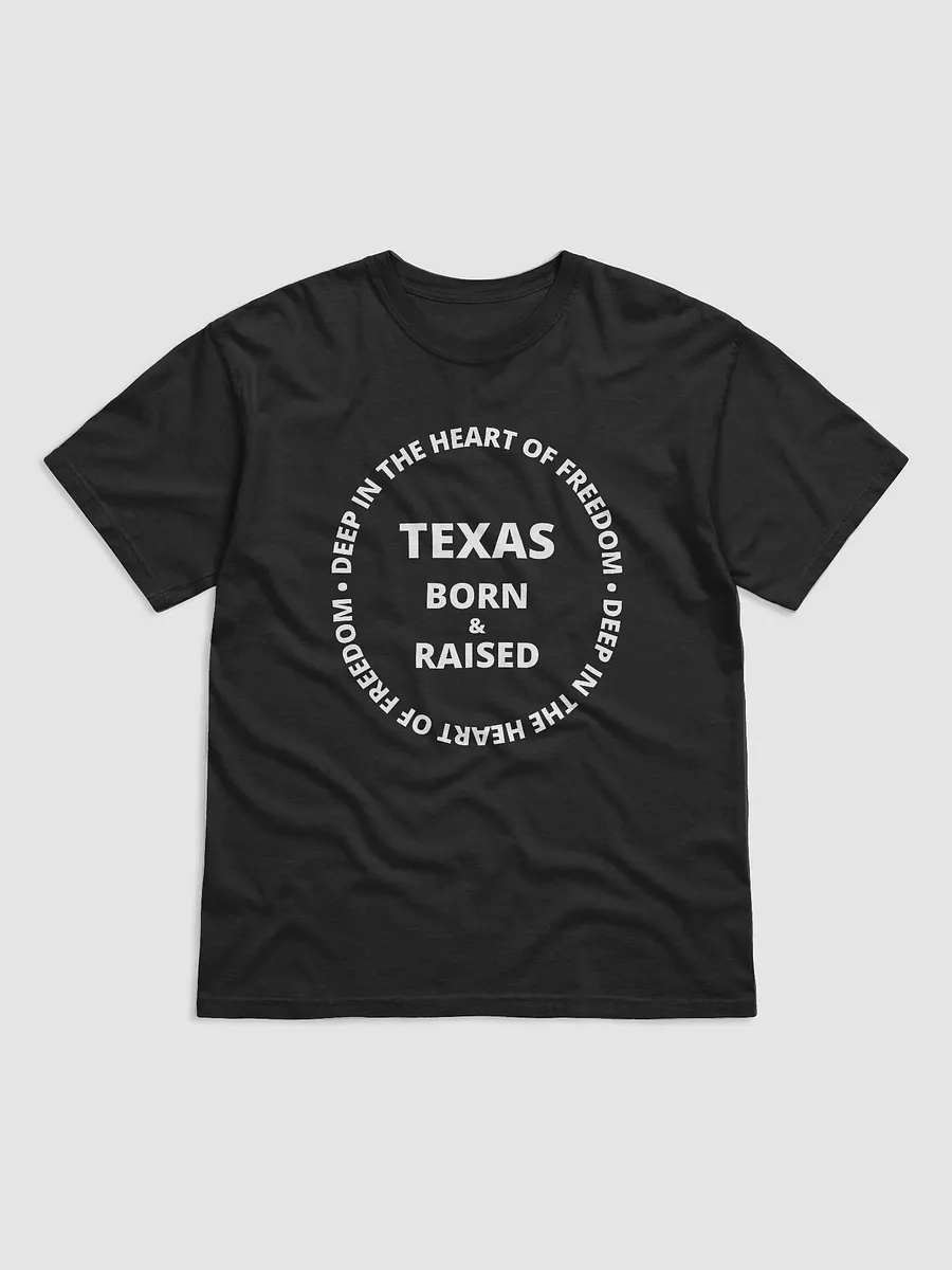 Texas Born & Raised Dark T-Shirt product image (3)