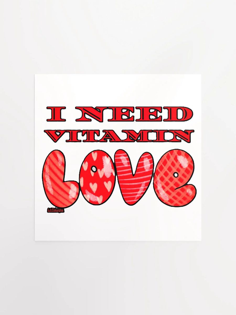 I NEED VITAMIN LOVE product image (1)
