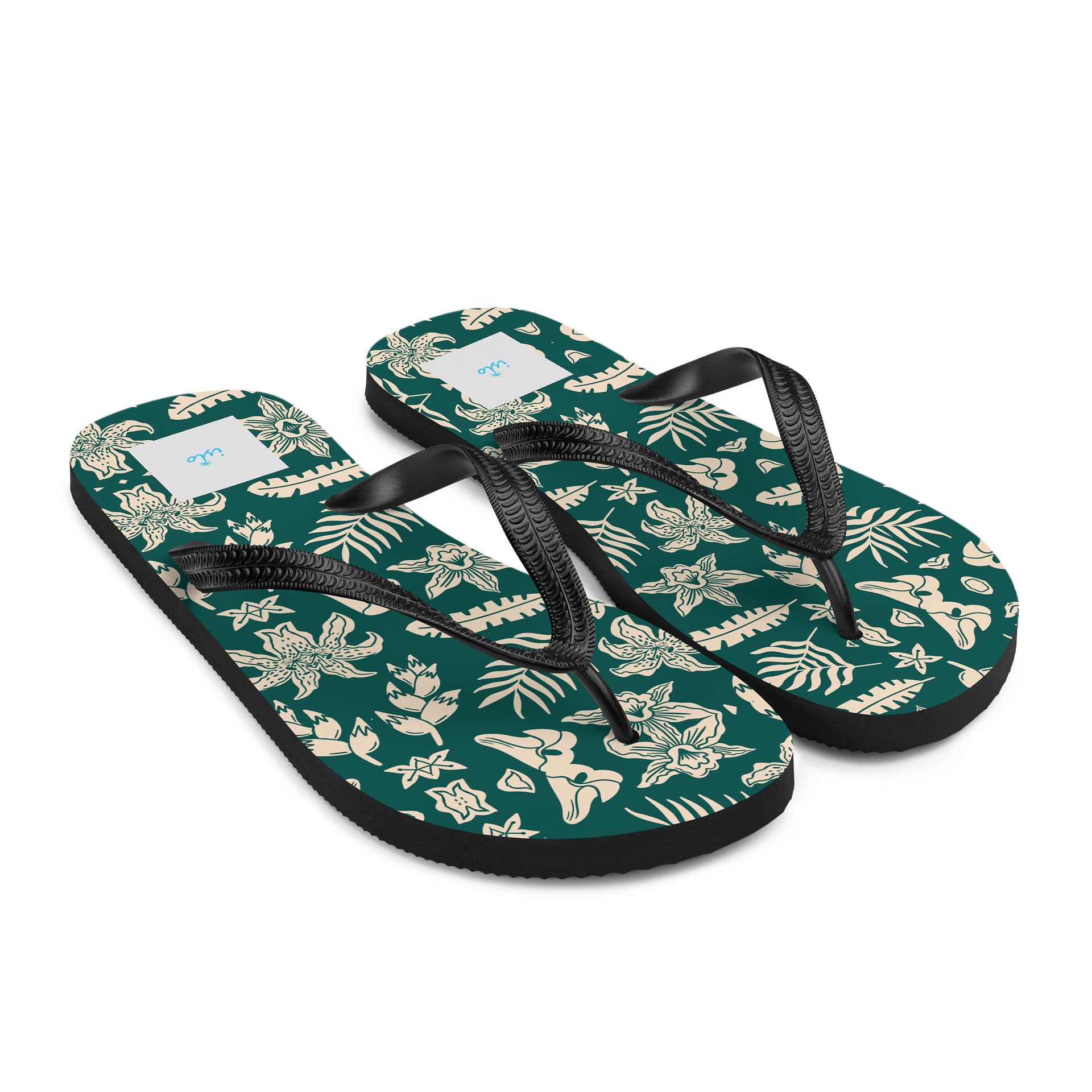 Tropical Breeze Leaf Flip-Flops product image (7)