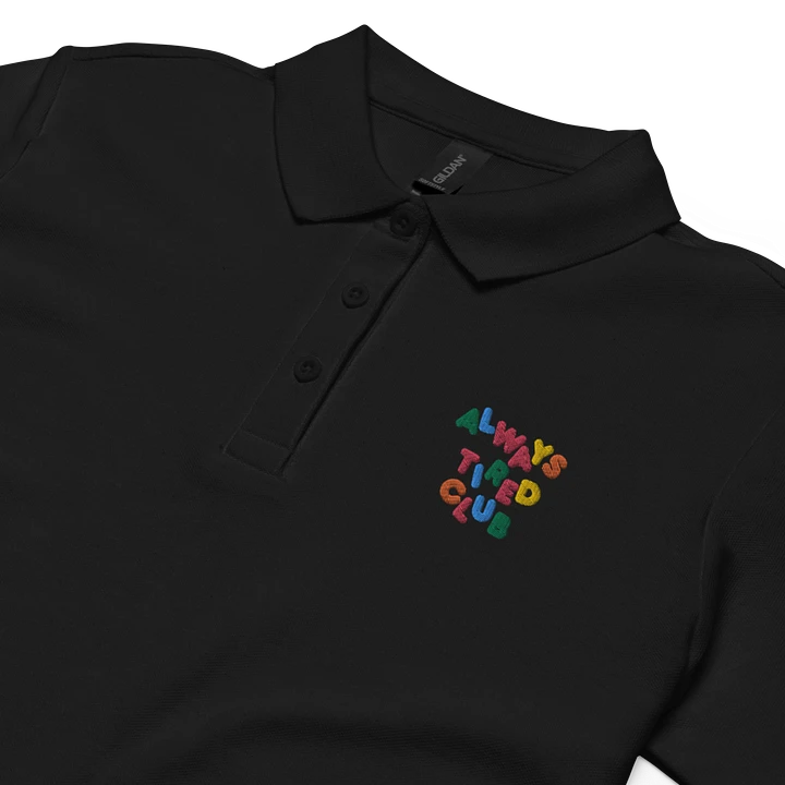 ALWAYS TIRED CLUB Polo Shirt product image (1)