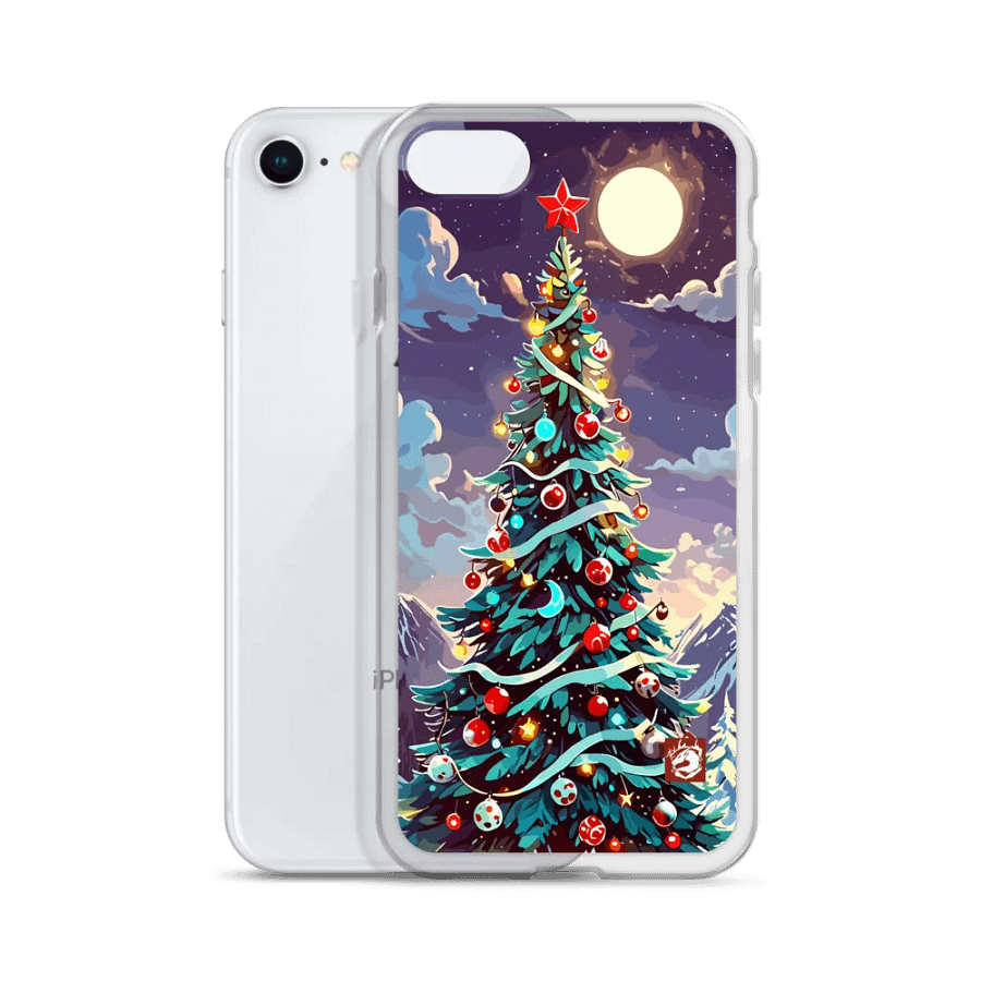 Christmas Tree Night iPhone Case product image (51)