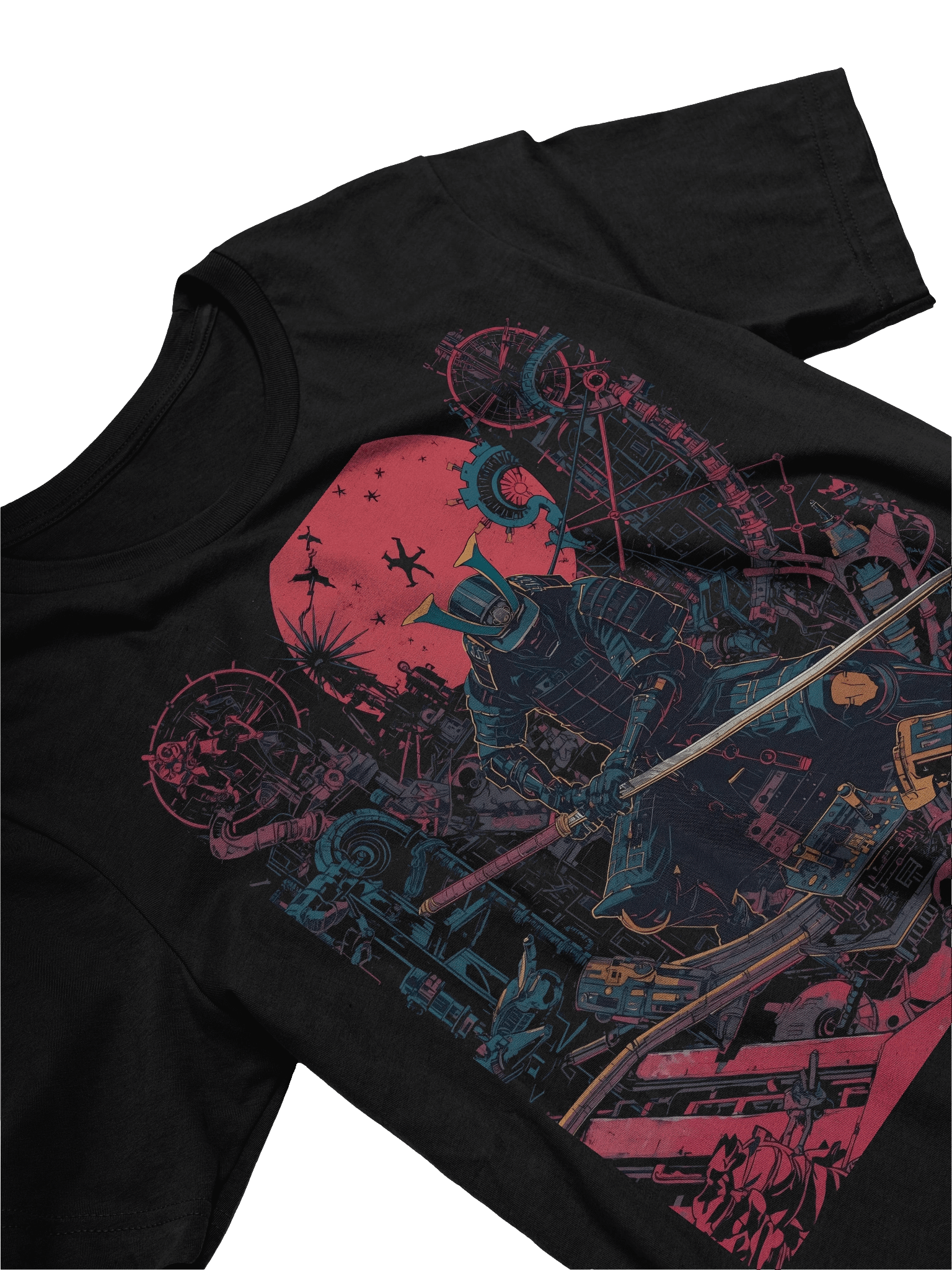 Samurai of Cyber Chaos Lightweight T-Shirt product image (2)