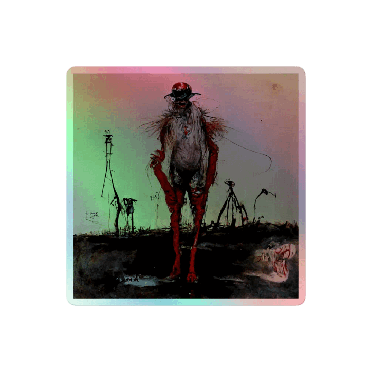 Distorted Reality Holographic Sticker Set product image (2)