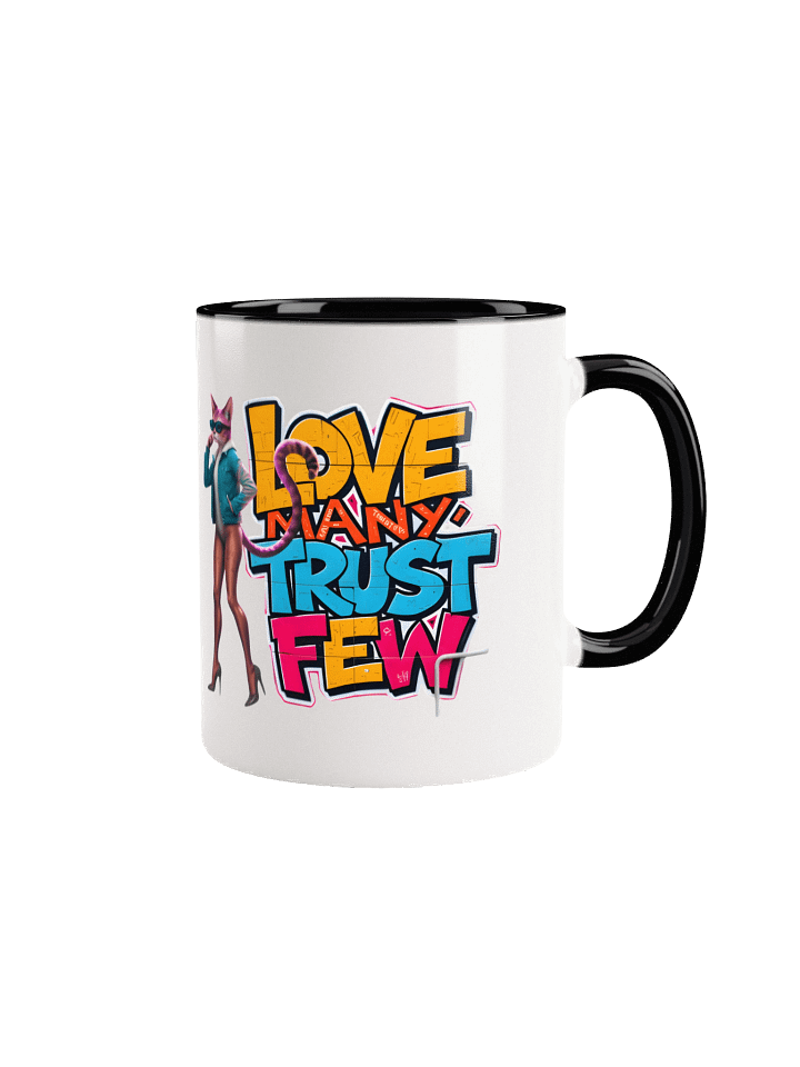Love Many Trust Few Ceramic Mug product image (5)
