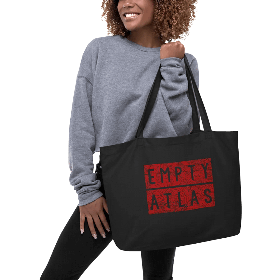 Topographic Map Tote product image (5)