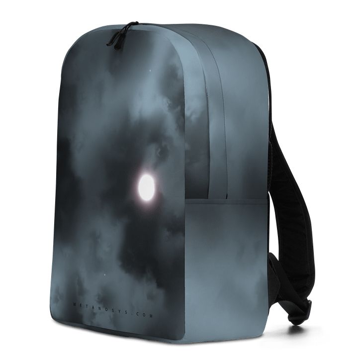Gray Sky Minimalist Backpack product image (2)