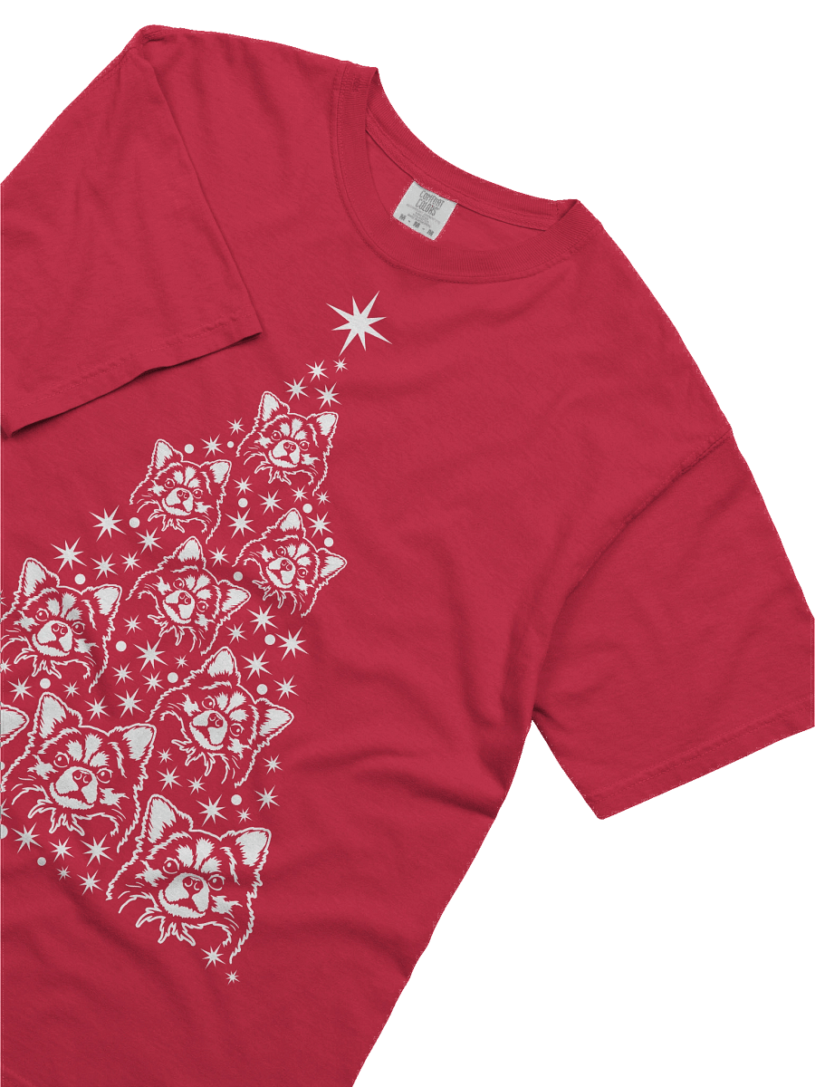 Longhaired Chihuahua Christmas Tree T-Shirt product image (35)