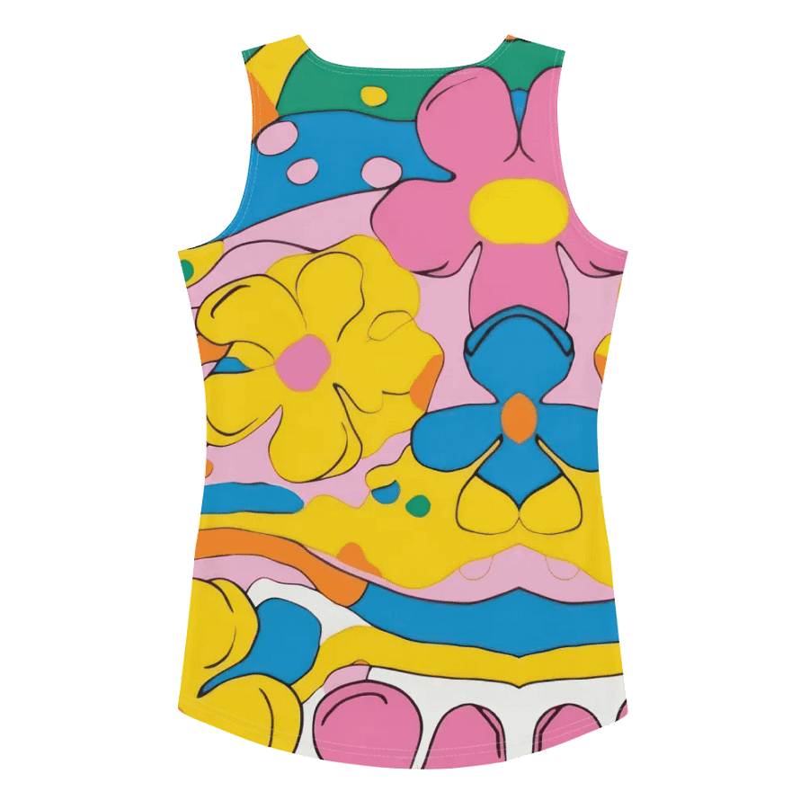 Retro Floral Garden Women's Tank Top product image (9)