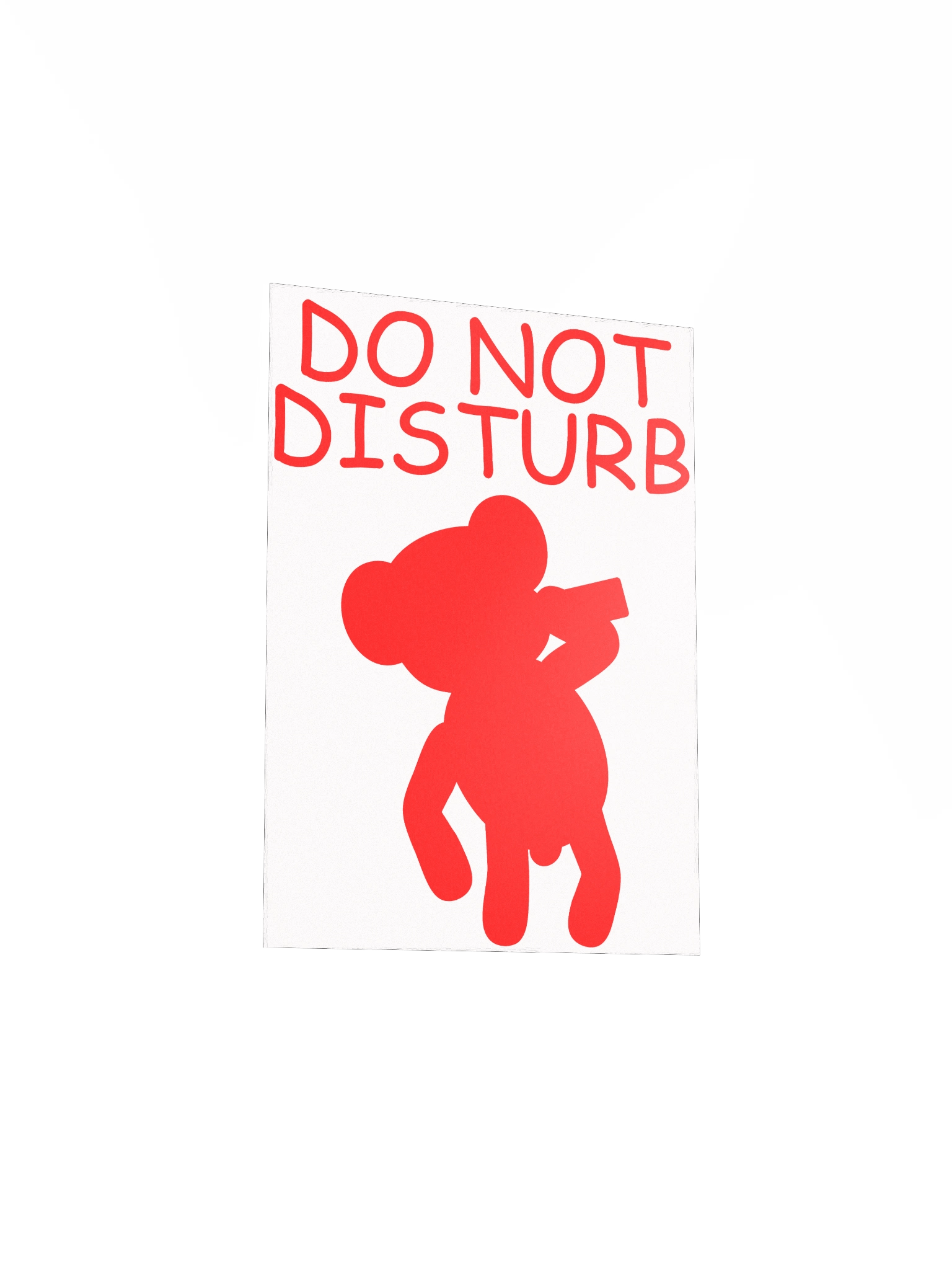 DO NOT DISTURB Drunk Monkey Poster Thingy product image (23)
