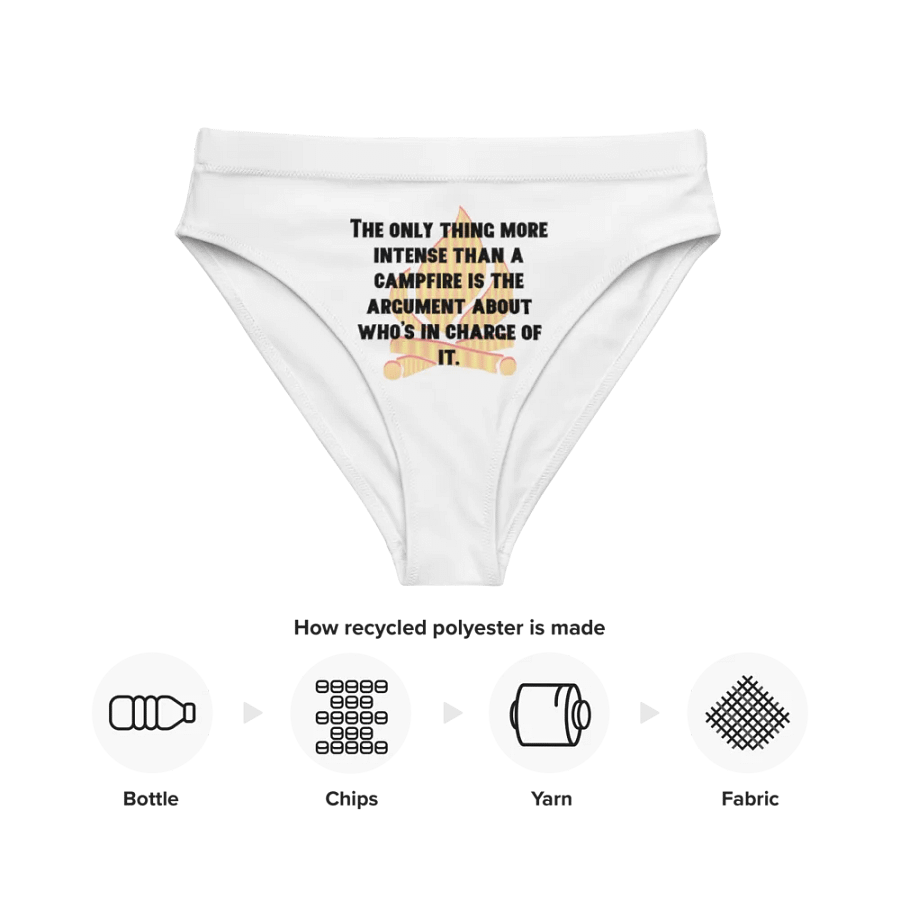 Flame Fragmented Campfire Bikini Bottoms product image (12)