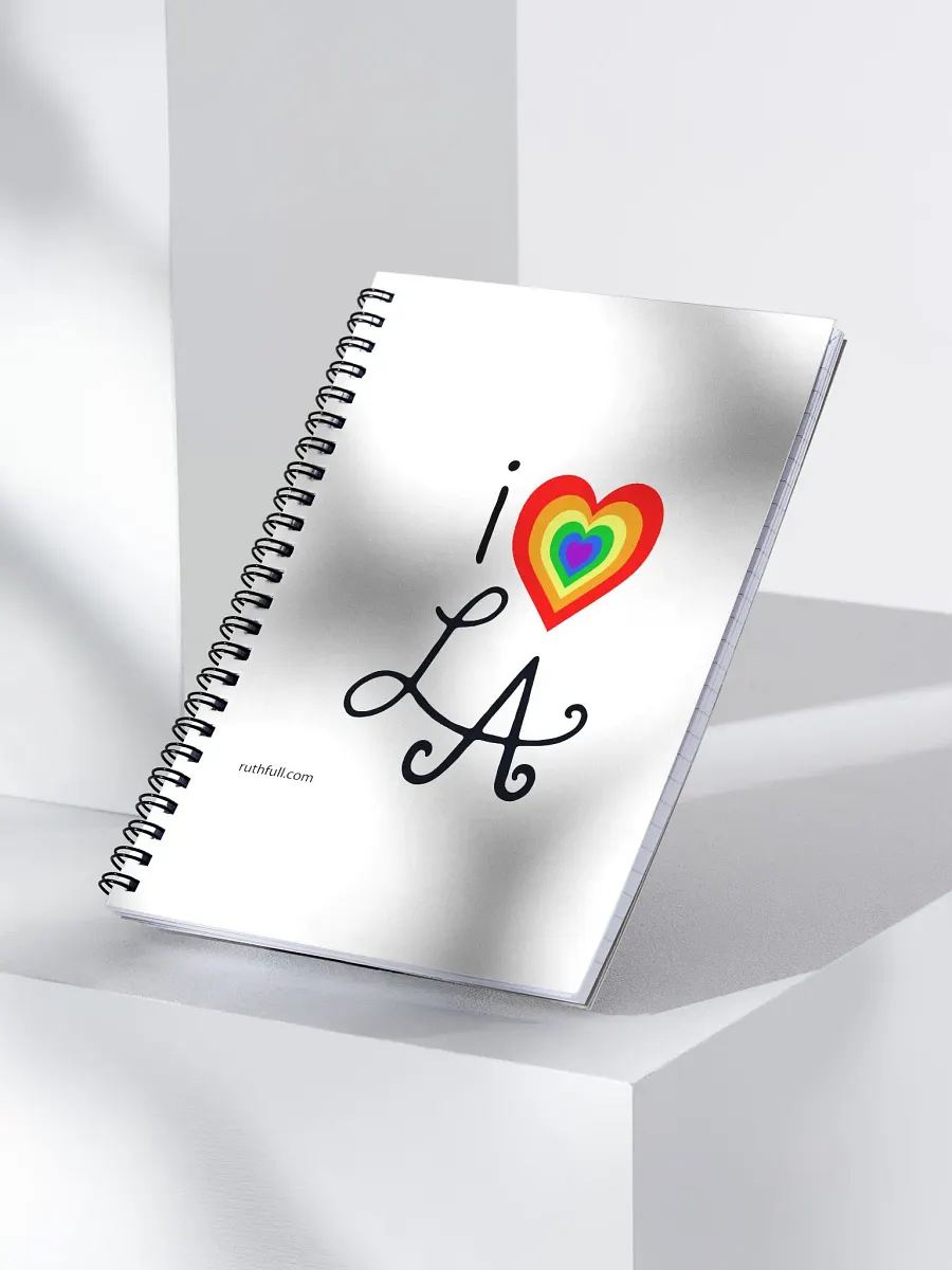 i ❤️ LA Journal ~ Rainbow product image (4)