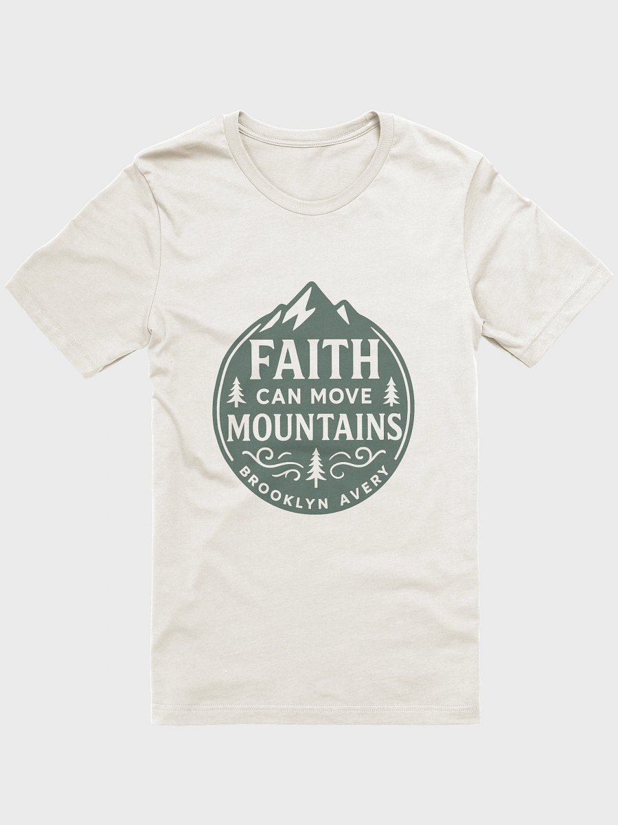 Faith Can Move Mountains Emblem T-Shirt product image (2)