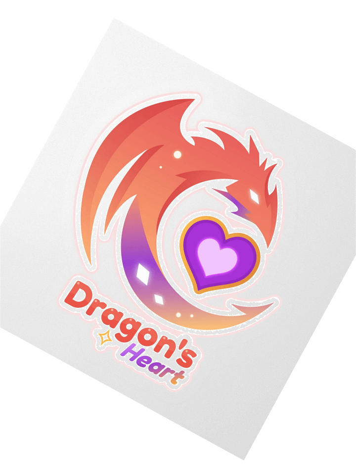 Dragon's Heart Sticker product image (2)