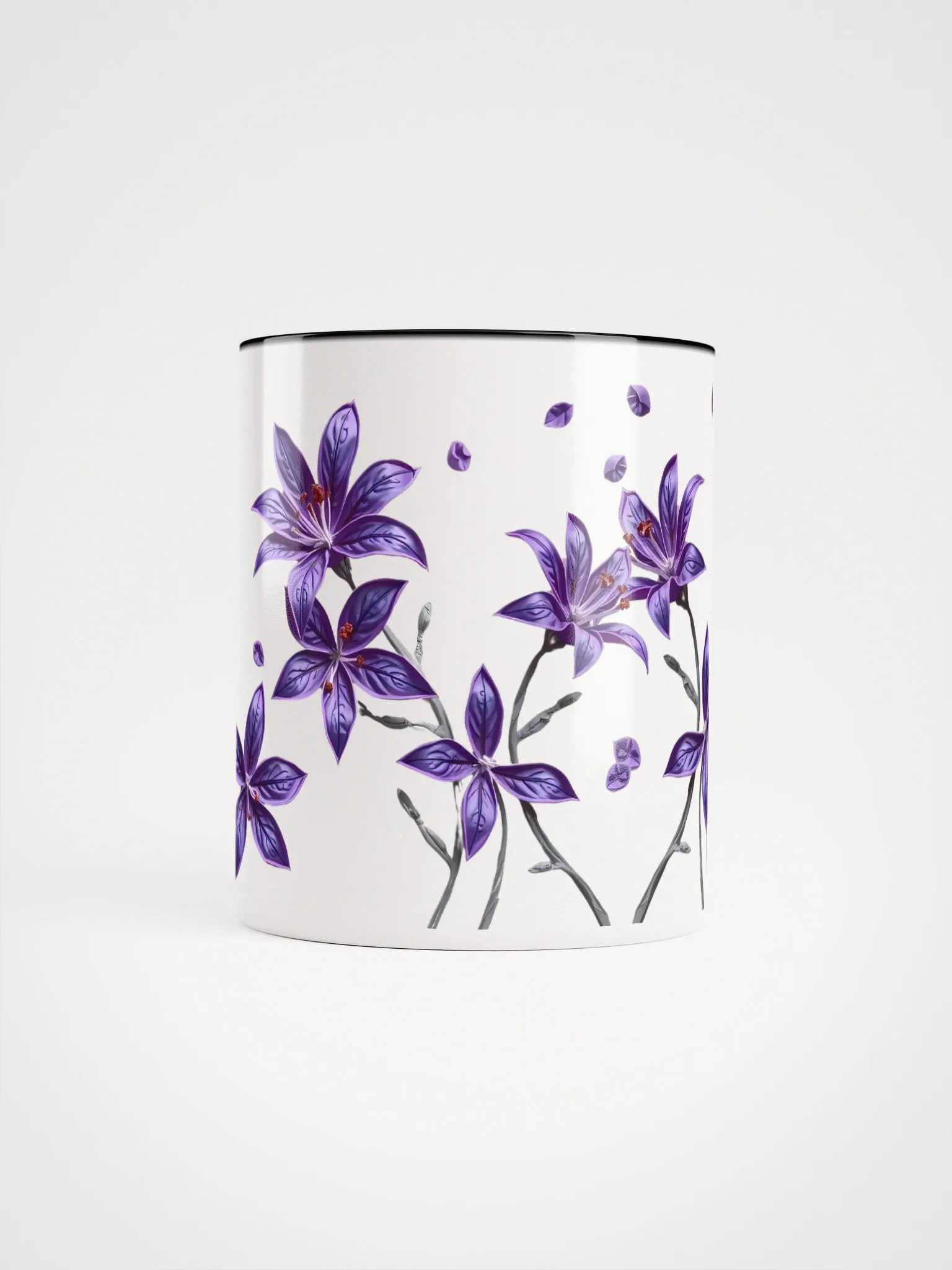 Purple Lily Ceramic Mug product image (9)