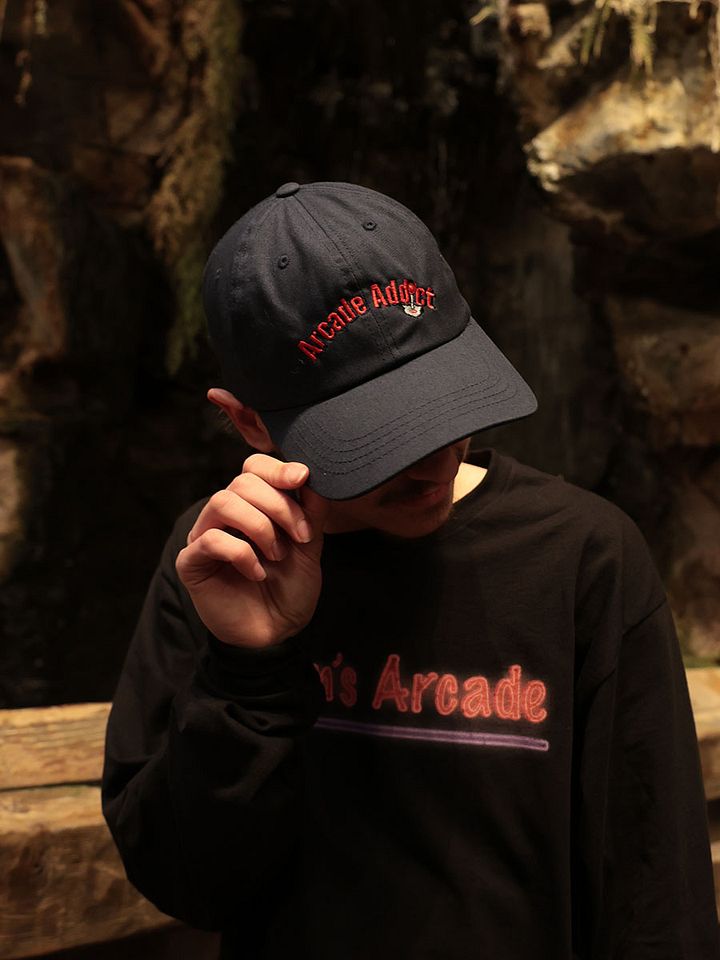 Premium Arcade Addict Dad Hat product image (2)