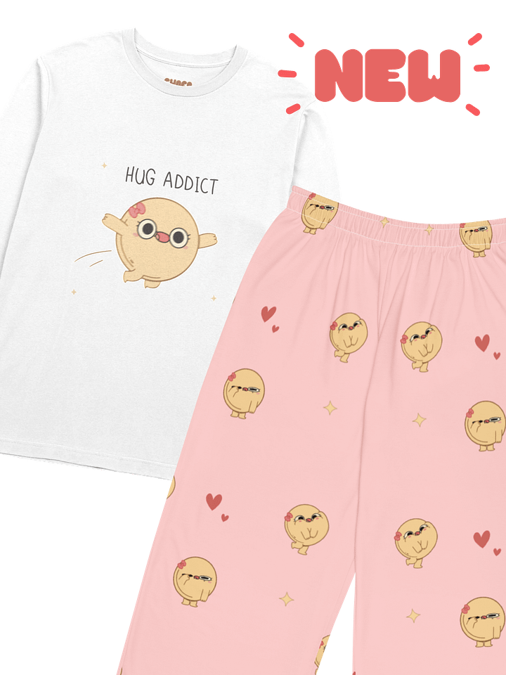 Pancake Hug Addict Pajamas Set product image (1)