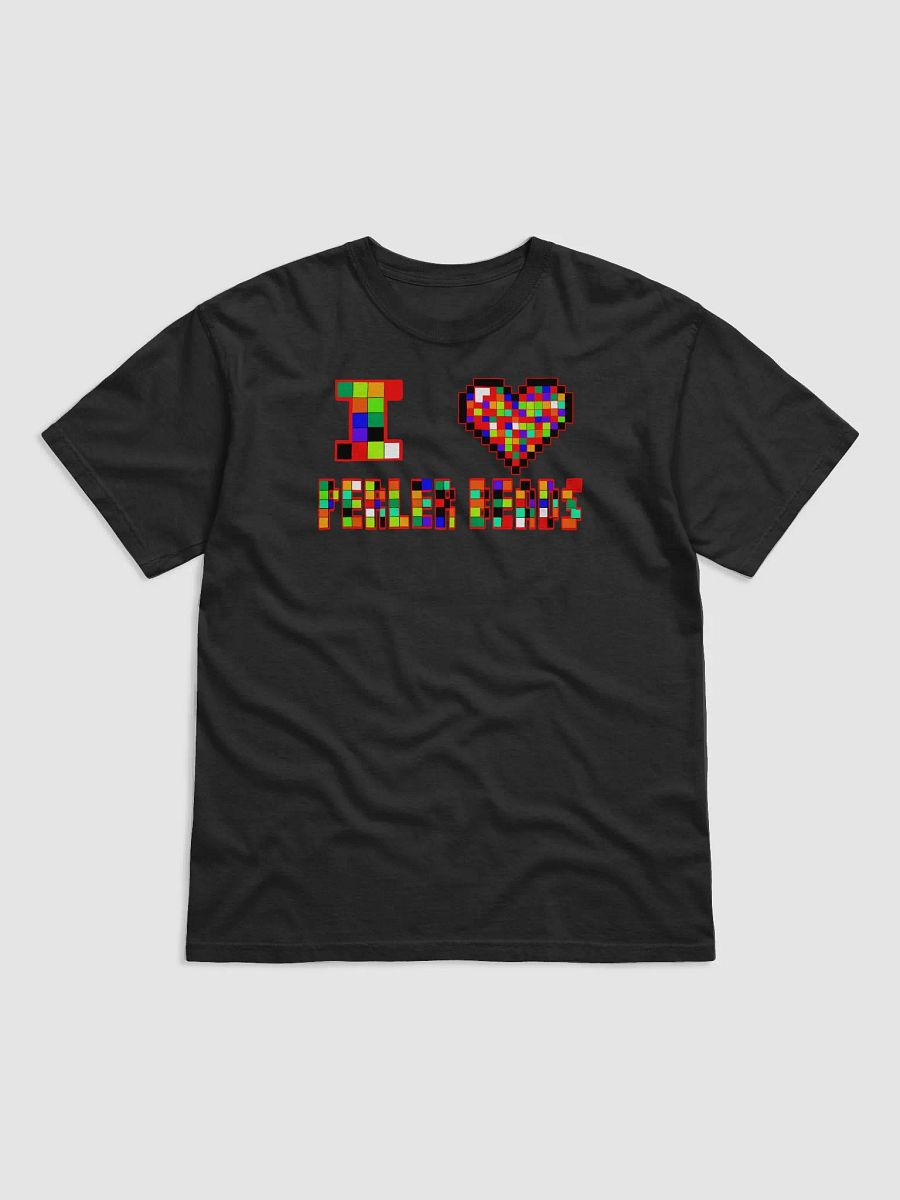 I Heart Perler Beads Tshirt product image (1)