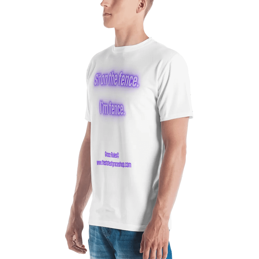 FUNNY TEES 4 U FOR MEN - “Sit on the fence. I’m fence.” product image (5)